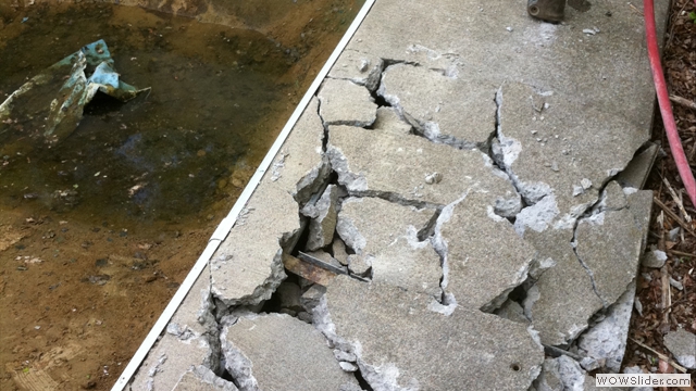 Concrete Decking Removed